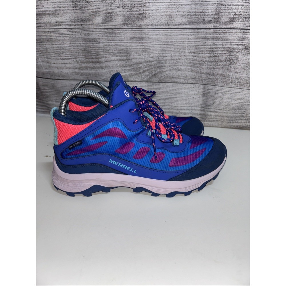 Merrell Blue and Pink Athletic Shoes